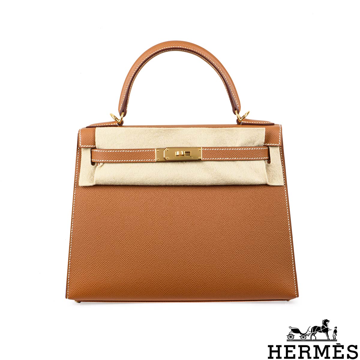 Hermes Kelly 28 in Gold Epsom Sellier with GHW – LuxuryPromise